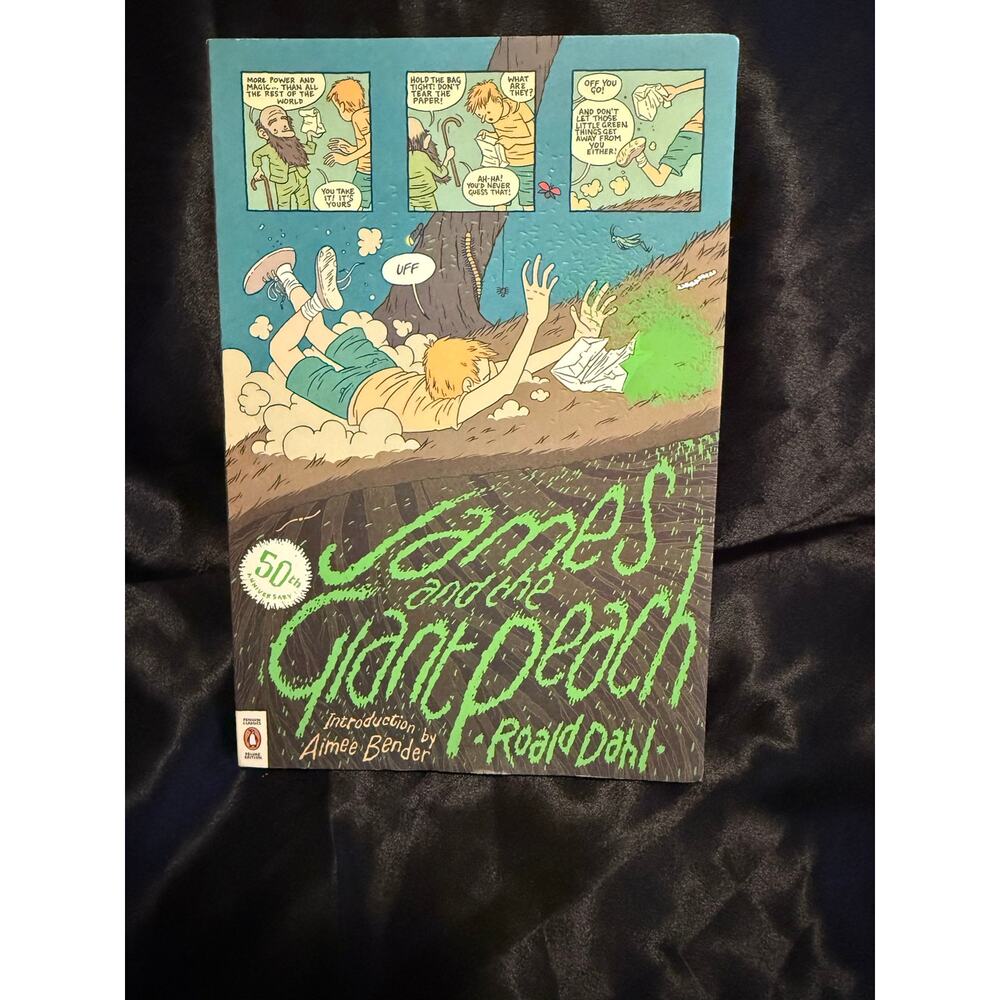 James and the Giant Peach 50th Anniversary Deluxe Edition by Roald Dahl EUC